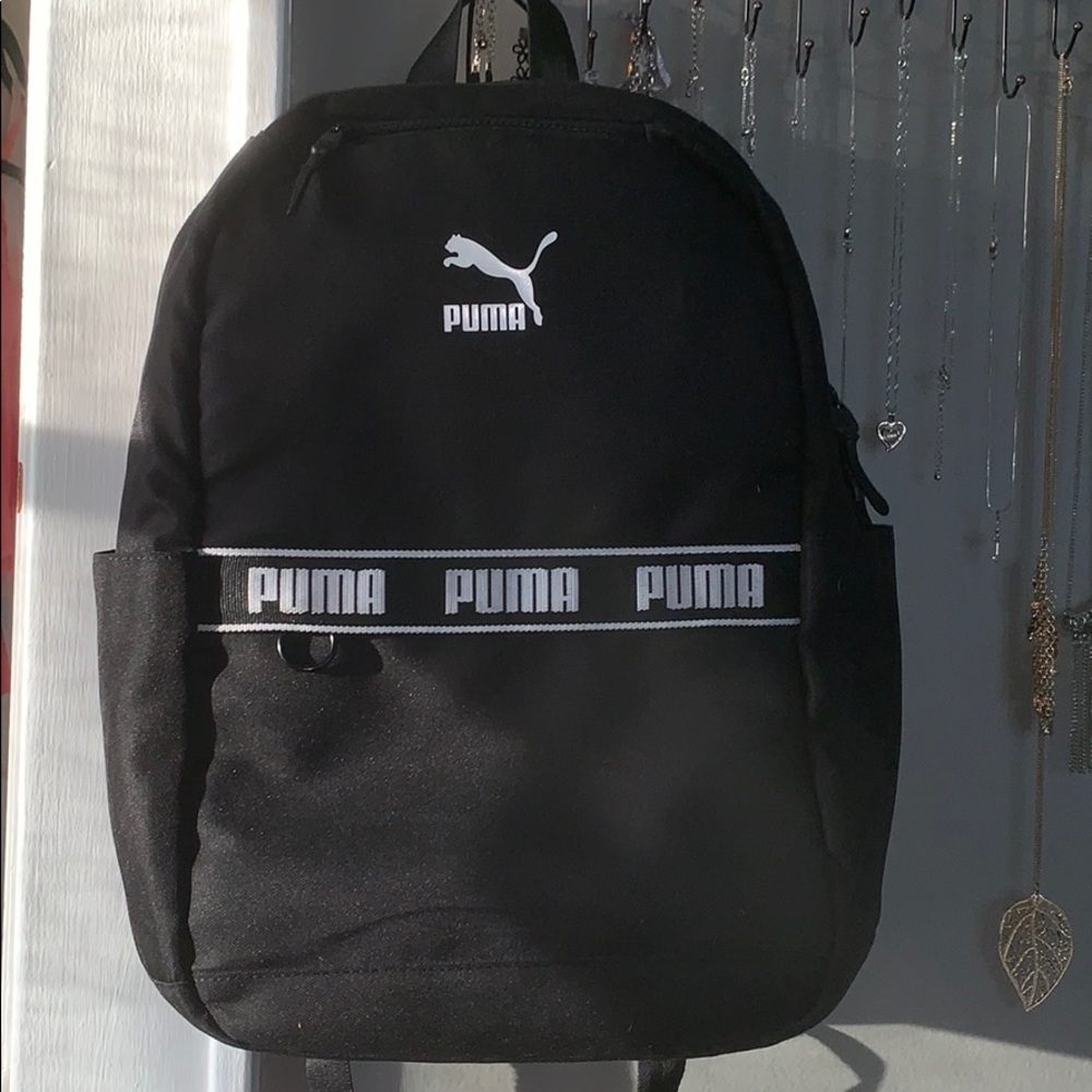 large black PUMA backpack